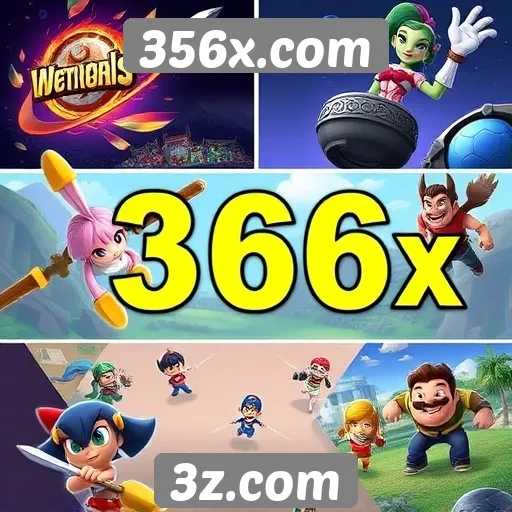 Análise de jogos populares no 356x.com